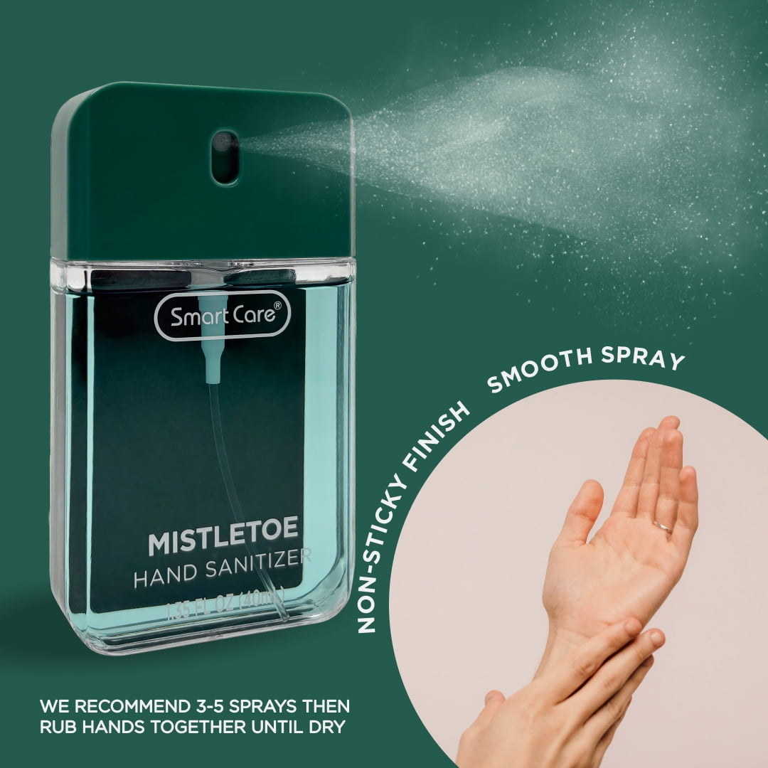 Smart Care Hand Sanitizer Spray, Mistletoe, 1.35 fl oz