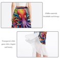 thumbnail image 2 of Octopus Chic Chiffon Summer Beach Dresses for Women with Polyester Straps, 2 of 6
