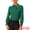 Dark Green, variant on DARING DIVA Women's Spring Blouse Long Sleeve Ruffle Tie Neck Business Top XS Pink