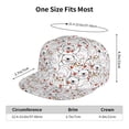 thumbnail image 6 of Haiem Cat Bear Rabbit Classic Snapback Cap Flat Bill Hat Baseball Cap Adjustable Size Cotton Dad Hat, 6 of 9