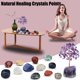 thumbnail image 2 of ¡Campaña con descuento!Árbol de dinero de cristal de amatista Natural sobre cristales de racimo de amatista para decoración de escritorio del hogar, riqueza, buena suerte, 2 of 5