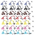thumbnail image 4 of Methold Arnés para cerdos, arneses para caminar, correas portátiles de nailon, cinturón seguro, resistencia a la tracción, cuerda de plomo Tubos y túneles para animales pequeños Café, 0.6*120 cm S, 4 of 6
