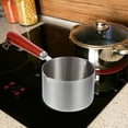 thumbnail image 5 of Stainless Steel Butter Warmer Pot 500ML Soup Noodle Saucepan, 5 of 10