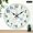 10x10in, variant on NIANHE Silent Non Ticking Round Wall Clock, Pastel Watercolor Daisy Pattern Print, Wall Decor for Linving Room, Lobby Corridor Dining Room Bedroom Office Classroom