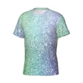 thumbnail image 3 of Rocae Beautiful Glitter for Men's Moisture-Wicking Crew Tee - T-Shirt for Sports, Outdoor Activities, and Casual WearXX-Large, 3 of 9