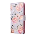 thumbnail image 2 of Compatible with iPhone 14 Plus Case Retro Gilded Flower PU Leather RFID Blocking Wallet Cover, 2 of 5