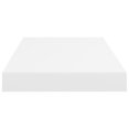 thumbnail image 3 of vidaXL Floating Wall Shelves 2 pcs White 50x23x3.8 cm MDF, 3 of 5