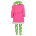 thumbnail image 3 of Unique Baby Girls Frosty the Snowman 3 Piece Christmas Outfit (8/XXXL, Pink), 3 of 5
