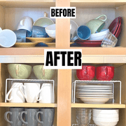 Evelots Wire Rack Cabinet Shelf Organizer Set of 4 White Kitchen Organization, Bathroom Cabinet Organizer, Food Pantry Organization and Storage Shelves