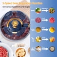 thumbnail image 2 of Food Processors,500W Powerful Small Meat Grinder & Food Chopper Electric Vegetable Chopper with One 8-Cups Bowl & S Blades for Meat/fish/Vegetable/Baby Food, 2 of 11