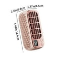 thumbnail image 3 of Fiudx Ofertas Flash Del Día Solo En Línea Ventilador Portátil Sin Aspas De Doble Potencia Con Ajuste De Cinco Velocidades Para Ventilador De Escritorio De Alta Potencia Eólica Y Bajo Ruido, 3 of 7