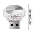 thumbnail image 5 of YIEMEEN LED Ambient Light Mini USB Night Lights Emergency Lighting for Bedroom Bathroom, 5 of 13
