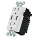 PrimeCables 3.1A Port USB de Chargement Intelligent, Decora Réceptacle Duplex Inviolable - 1/Pack – image 3 sur 6