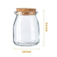 thumbnail image 2 of Mini Yogurt Jars 30 Pack, 7 oz Glass Favor Jars with Cork Lids, Glass Pudding jars, Glass Containers with Lids, Mason Jar Wedding Favors Honey Pot with Label Tags and String, 2 of 4