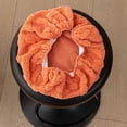 thumbnail image 5 of Gumesh 1-Pack Stool Covers Round, Elastic Bar Stool Covers Washable Stool Cushion Slipcover Stretchy Bar Chair Seat Cover for 12-14 Inch Chair, Orange, 5 of 6