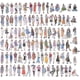 thumbnail image 2 of 100 PCS Fashion Lovely Girls Stickers Waterproof Handbook DIY Craft Photo Album Scrapbook Journal Planner Motorcycle Car Laptop Luggage, 2 of 4