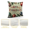 thumbnail image 4 of YINGXI  Nutcracker Pillow Covers Merry Christmas Throw Pillow Case Watercolor Nutcracker Decoration Cushion Case for Christmas Winter Sofa Home Couch Office Room Car Decor 12x12in, 4 of 5