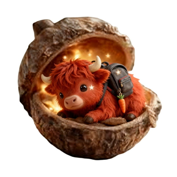 Árbol de Navidad Decoraciones Animales Del Bosque Ornamento 8cm Colgante, Árbol de Navidad Ornamentos Regalo de Navidad Acrílico para Corona Giranda Pieza Central