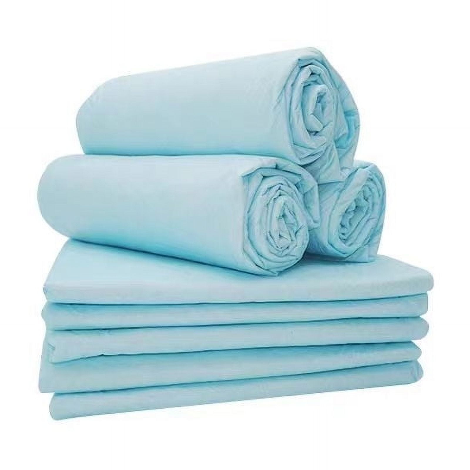 COM1950s Dog Pads 18X24In Thicker Heavy Absorbency Pee Pads for Dogs,Dog Pee Pads Absorbs Up To 8-Cup of Liquid,Multilayer Dog Training Pads Leak-Proof & Quick Drying,Disposable (50 Counts)