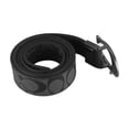thumbnail image 4 of Cinturón de cuero sintético para hombre, hebilla en forma de C, doble cara, con perforador, 110 cm, 4 of 15