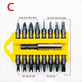 thumbnail image 3 of Coofit 17PCS Screwdriver Bit Set Assorted Types Power Bit Set Security Screwdriver Bits, 3 of 10