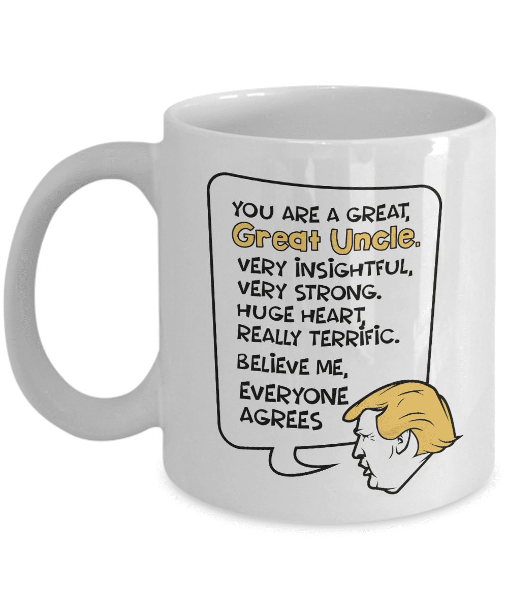 president 2020 11oz Ceramic Coffee Tea Cup Donald Trump "14 Heads" Mug