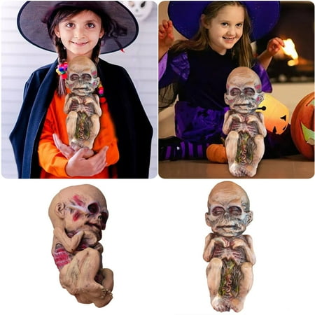 

Scary Baby Absent Baby Foam Doll Decorative Pillow Can Hold In Hand Escape Room Scary Scene Dress Up Props