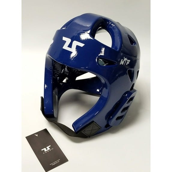 Tusah WTF Approved Taekwondo Head Guard, Blue