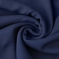 thumbnail image 5 of DARING DIVA Women's Plus 3/4 Bell Sleeve Notch Chiffon Tunic Shirts 1X Navy Blue, 5 of 6