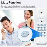 LIANXUE Corded Phone Relephone Fixed Landline Phones for Seniors Desk/Wall Mountable