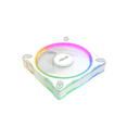 thumbnail image 4 of ASUS Prime MR120 ARGB reverse fan white single pack, 28mm extra-thick frame, quiet, high-performance cooling with PWM control, 20 ARGB LEDs with dual-sided frame lighting, Aura Sync compatibility, 4 of 12