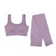 thumbnail image 1 of Traje de yoga para mujer, chándal de entrenamiento, conjuntos de ropa deportiva, súper elástico sin costuras, 1 of 8