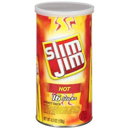 ConAgra Foods Slim Jim Smoked Snack, 16 ea