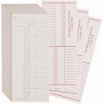 thumbnail image 2 of 500PCS Time Cards for Employees Weekly, 2 Sided Sheets, 3-3/8" x..., 2 of 5