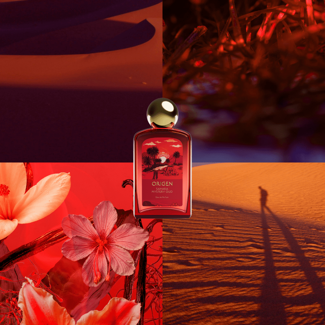 Origen Sahara Mystery Oud Eau de Parfum, a Deep and Warm Amber Woody Fragrance for Women, 3.3 oz
