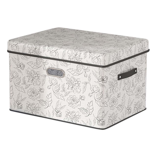 Puntoco Cajas de Almacenamiento de Ropa Organizador de Armario de Tela para el hogar Cajas de Almacenamiento Organizador Cajas de Almacenamiento de Ropa Caja Plegable Plegable