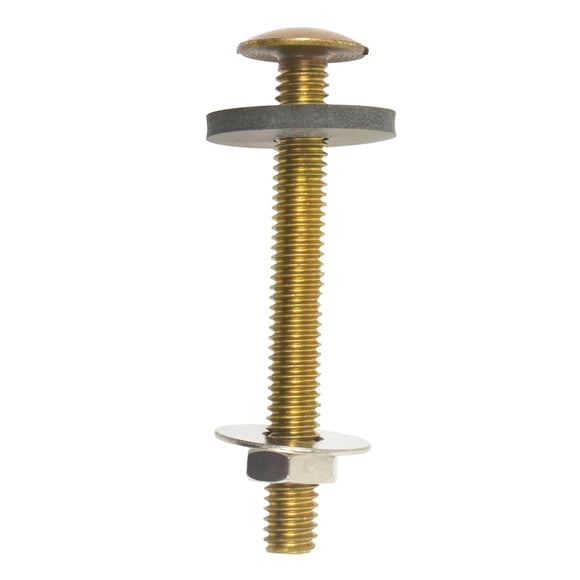 Pernos Para Inodoro Fluidmaster 5/16"X2.75" Latón Dorado