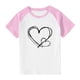 thumbnail image 3 of Blusas y camisas de manga corta con cuello redondo para niños y niñas, blusa de manga corta con estampado de cuello redondo, 3 of 7