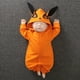 Naruto Kurama Fox One Piece Baby Anime Mono Manga Larga Recién Nacido