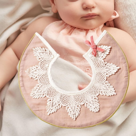 Baberos Multiusos CUTICAT Baberos De Baba Algodón Suave Ajustable Para Bebé