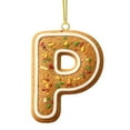 thumbnail image 1 of Adorno Navideño con 26 Letras, Colgante para Árbol de Navidad, Adornos Personalizados, Decoración Navideña, Decoración Colgante para Árbol de Navidad., 1 of 1