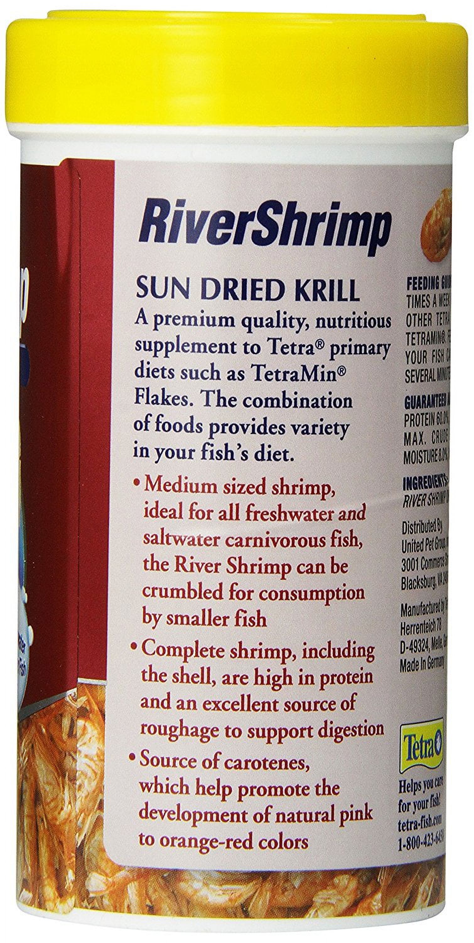 Tetra River Shrimp Natural Fish Treat, 0.92 oz photo 4