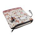 thumbnail image 3 of HELLHERO Vintage Book Organizer Bag with Lightweight Handle Polyester Christian Bag Zipper for Men Travel Reader 11.4 Inch X 8.66 Inch 1pcs, 3 of 8