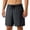 Black, variant on Men Swim Trunks Gym Shorts with Mesh Liner Zipper Pocket Quick Dry Breathable for Workout Runing Beach Pool Dark Blue,S