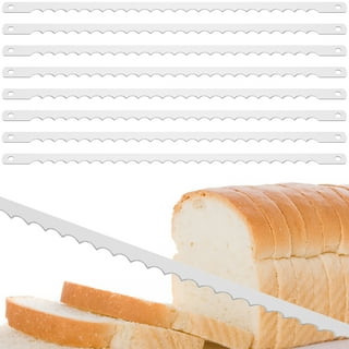 Bread Slicer - Cutting Guide for Homemade Bread - Adjustable, Compactable,  Customizable Loaf, Bagel, Bun Slicer with Crumb Tray and Long bladed knife  
