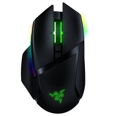 Razer Basilisk Ultimate - Mouse - ergonomic - right-handed - optical - 11 buttons - wired, wireless - USB, 2.4 GHz