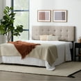 Rest Haven Eugene Square Tufted Upholstered Headboard, King/Cal King