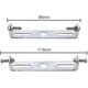 thumbnail image 2 of 4PCS 90mm Ceiling Light Bracket Mounting Plate for Pendant Chandelier Lamp Fixtures, 2 of 3