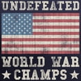 thumbnail image 3 of CafePress - Undefeated World War C Women's V Neck Dark T Shirt - Women's V-Neck Dark T-Shirt, 3 of 4