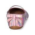 thumbnail image 3 of Wonder Nation Little Girl & Big Girl Ballet Flat Dress Shoes, 3 of 5